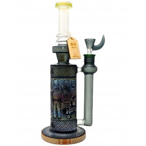 Cheech - 13" "Spray & Pray" Graffiti Artist W/ Ash catcher Water Pipe  [CHE-263]
